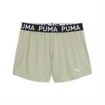 W PUMA STRONG KNIT SHORT 3'. 