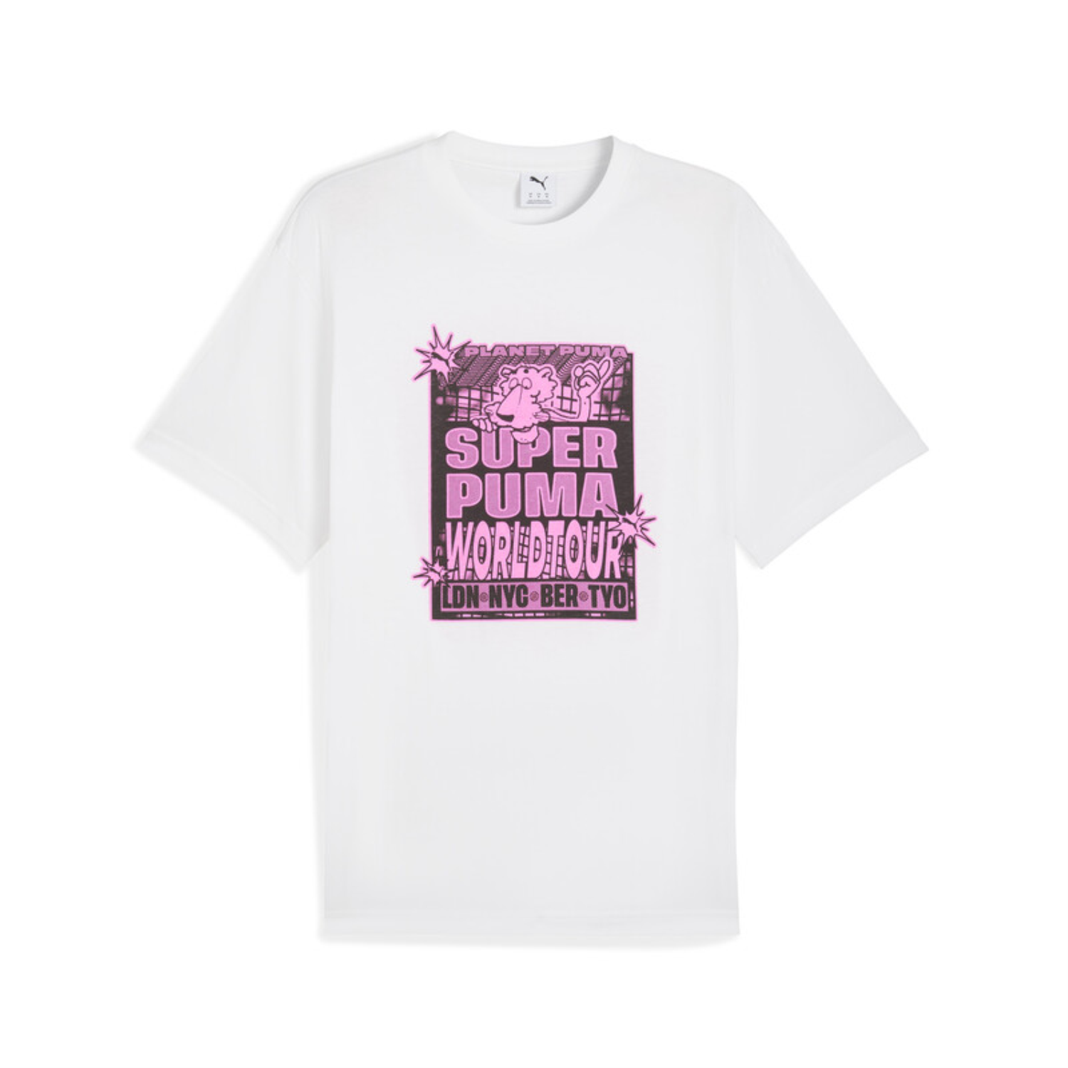 GRAPHIC SUPER PUMA WORLD TOUR RELAXED TE. #63211202