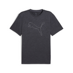 M TAD ESSENTIAL HEATHER CAT TEE (CF LARG. 
