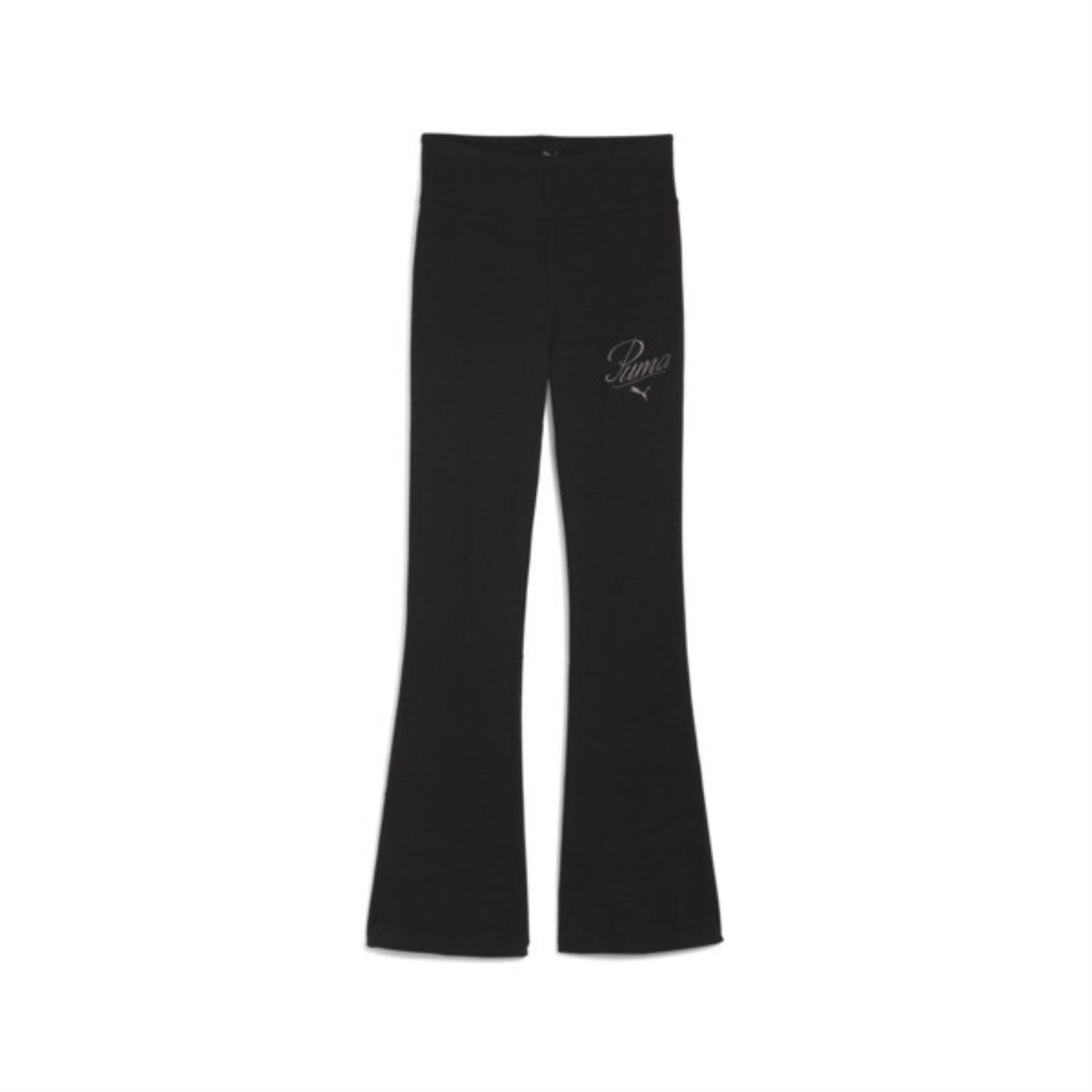 ESS SCRIPT HIGH-WAIST FLARED LEGGINGS 
