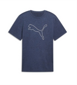 M TAD ESSENTIAL HEATHER CAT TEE (CF LARG. 