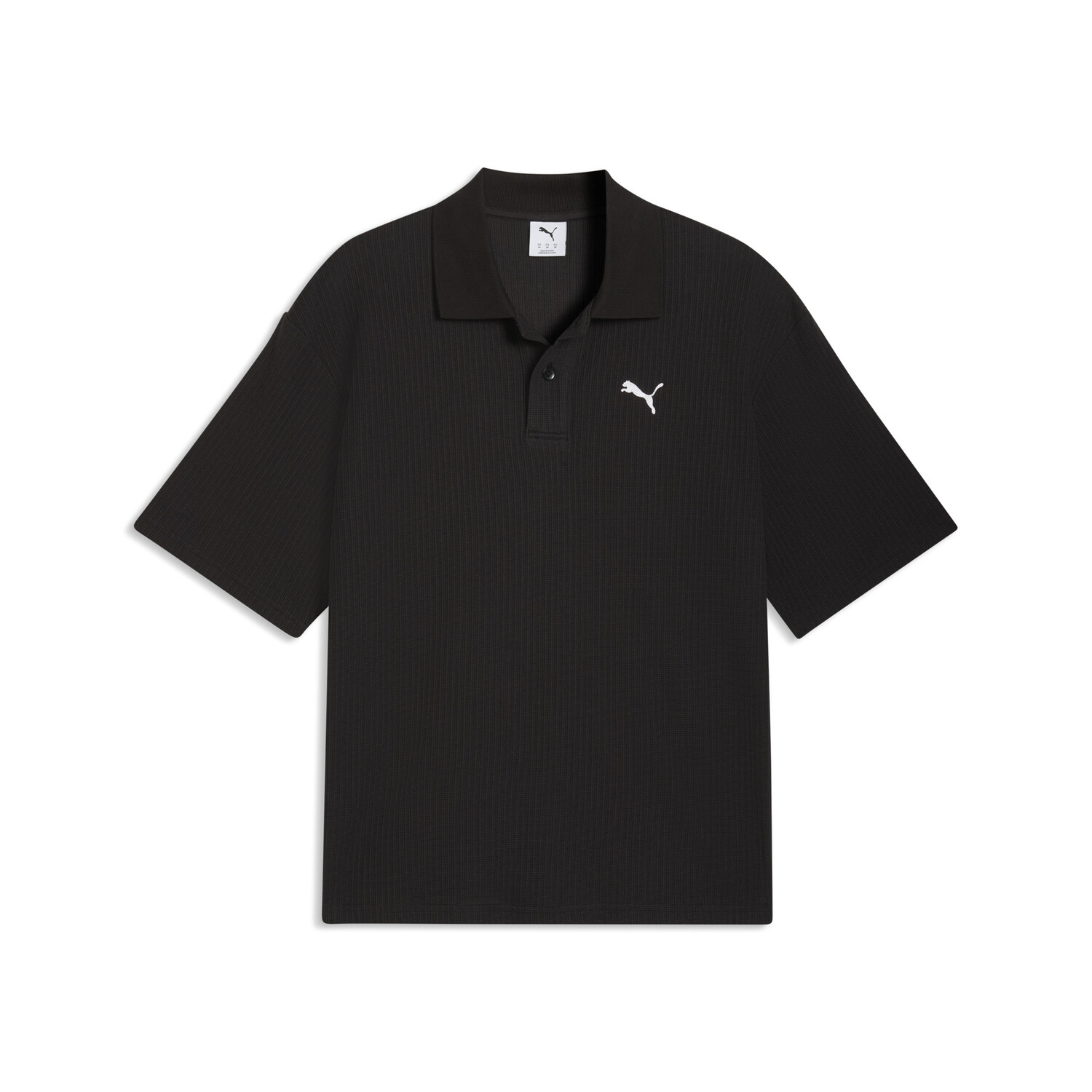 WARDROBE ESS BOXY WAFFLE POLO 