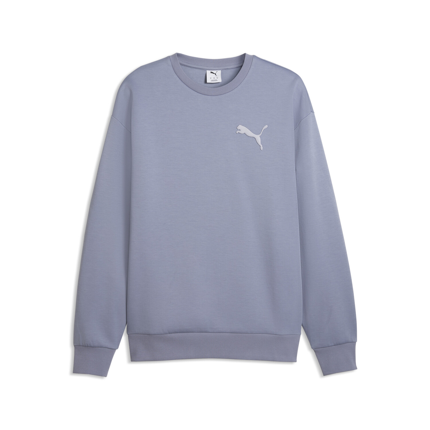 ESS ELEVATED CAT LOGO RELAXED CREW DK 