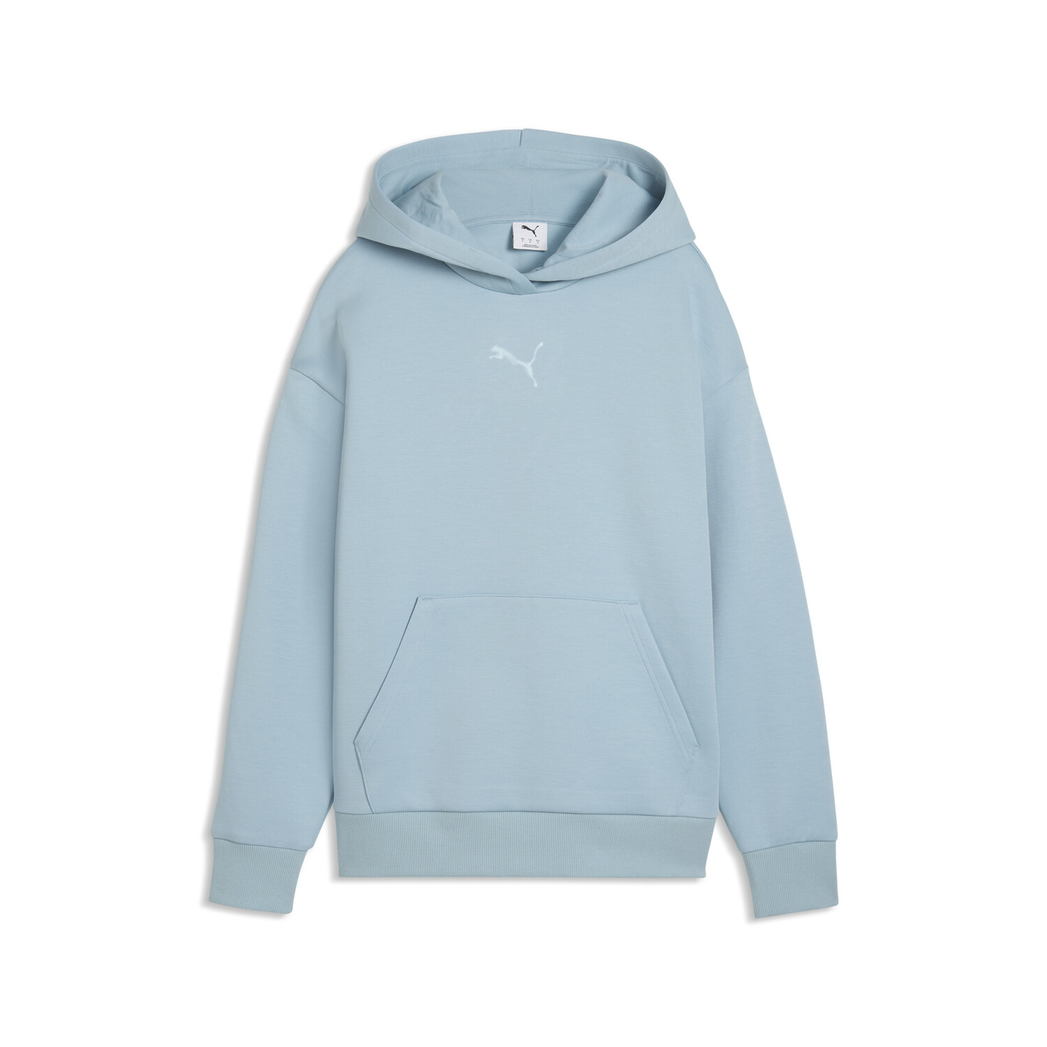 ESS ELEVATED RELAXED LOGO HOODIE DK 