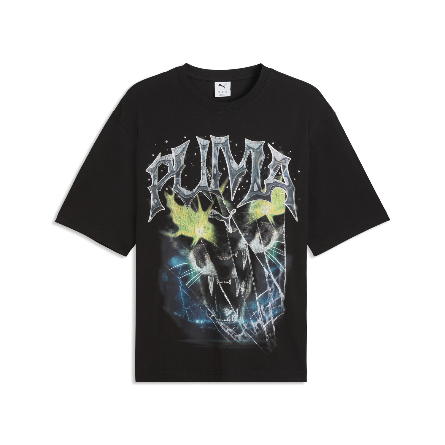 GRAPHIC VINTAGE CAT BOXY TEE 