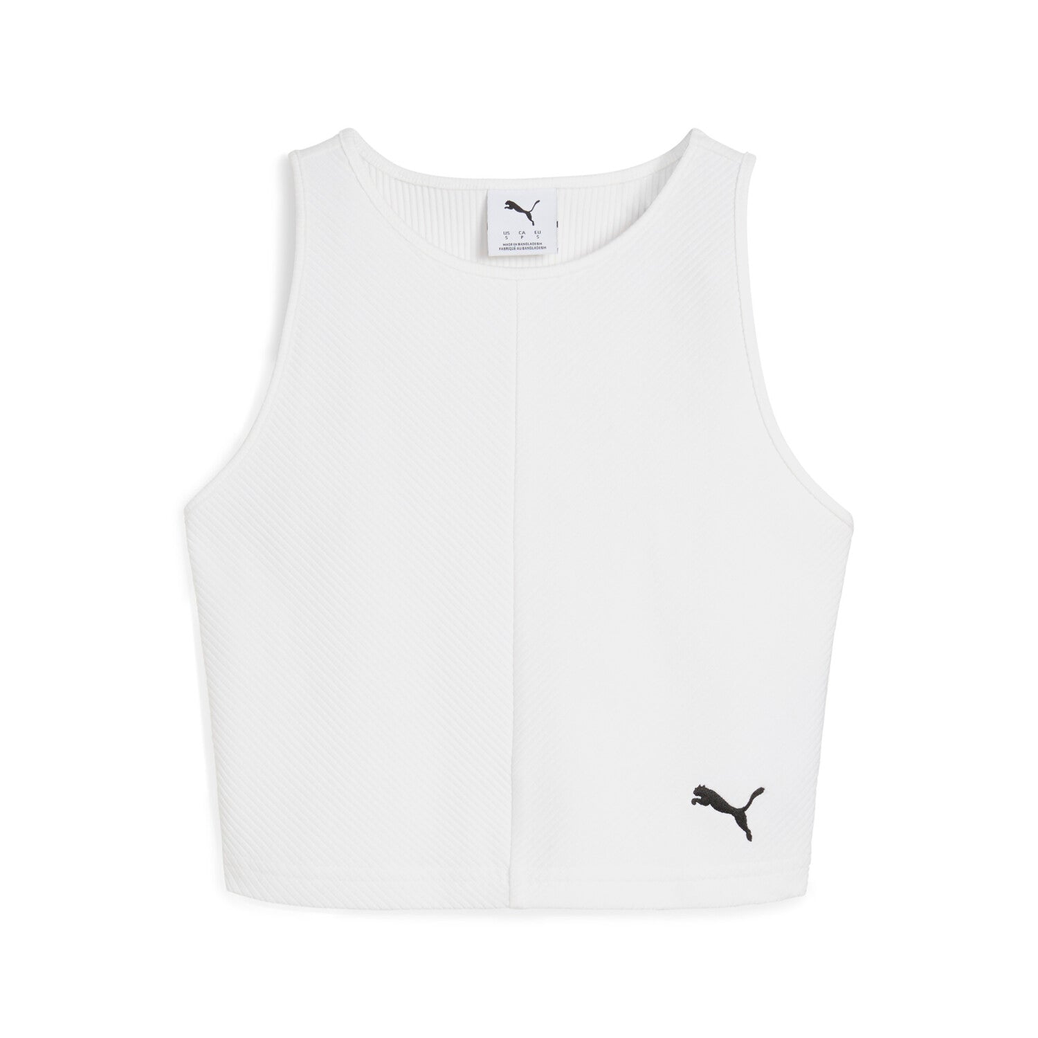 WARDROBE ESS RIBBED CROP TOP 