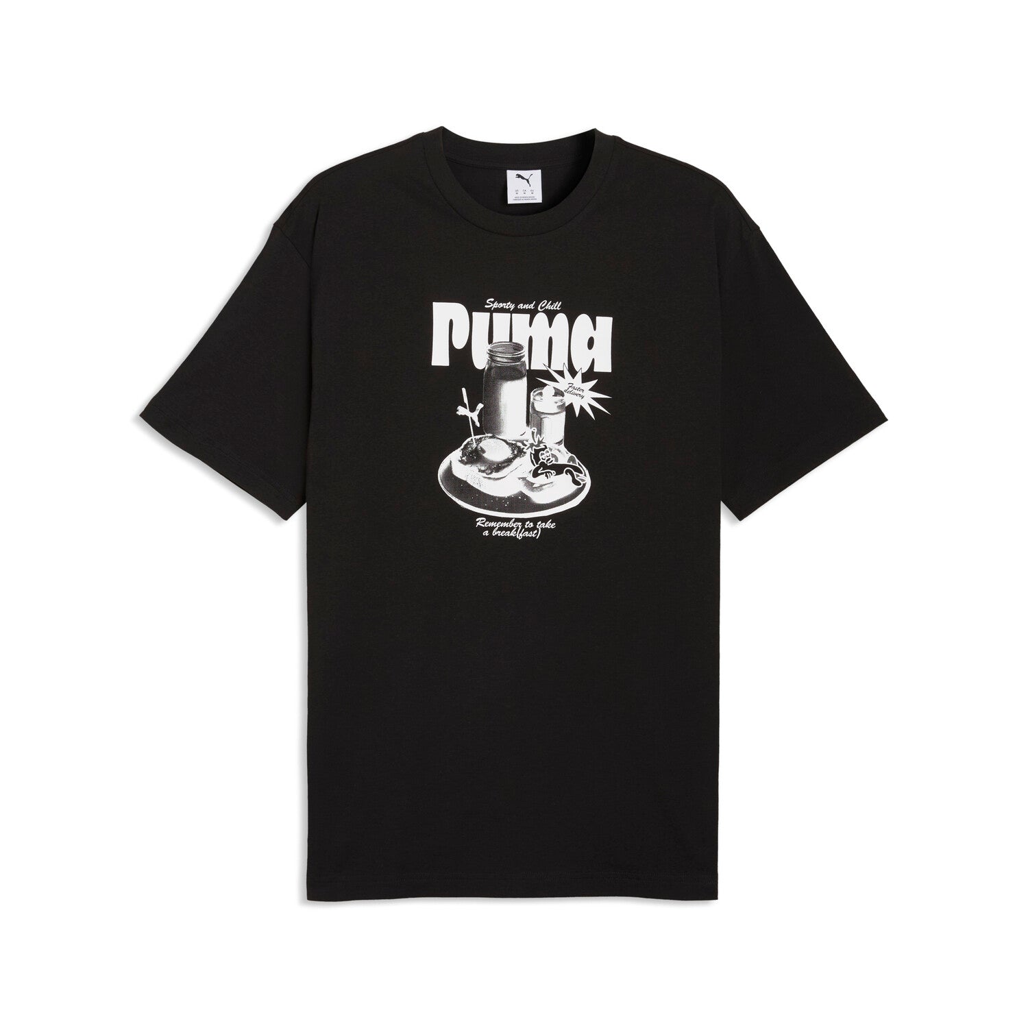 GRAPHIC RELAXED  BREAKFAST TEE 