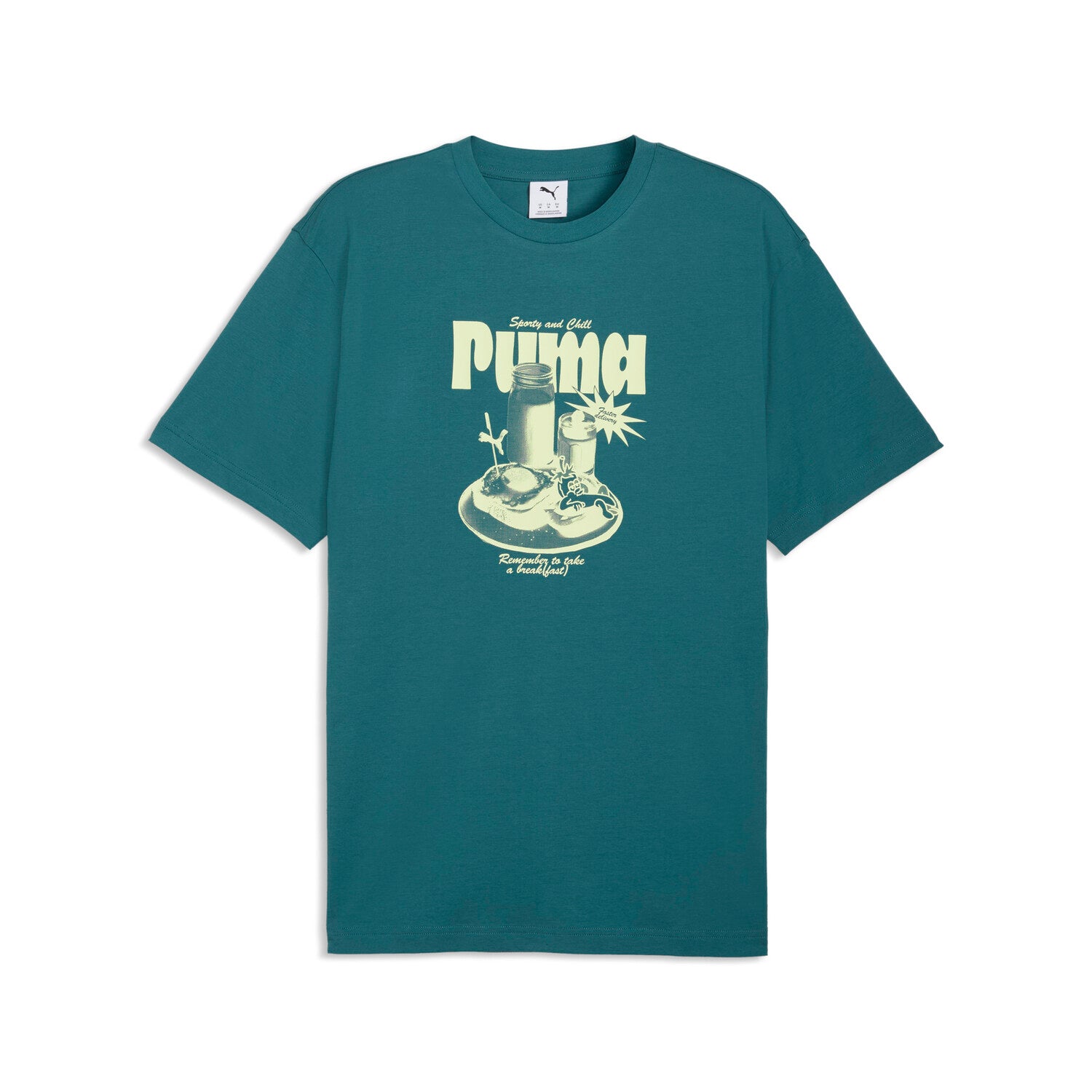 GRAPHIC RELAXED  BREAKFAST TEE 