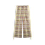 T7 RELAXED TARTAN WOVEN PANTS OP 