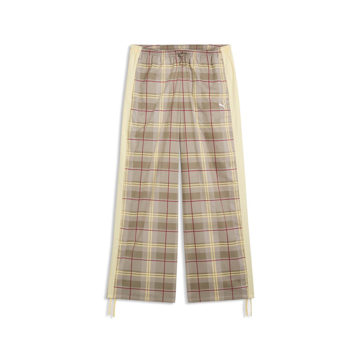 T7 RELAXED TARTAN WOVEN PANTS OP 