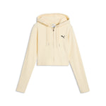 ESS RIBBED FULL-ZIP SOFT TOUCH HOODIE 