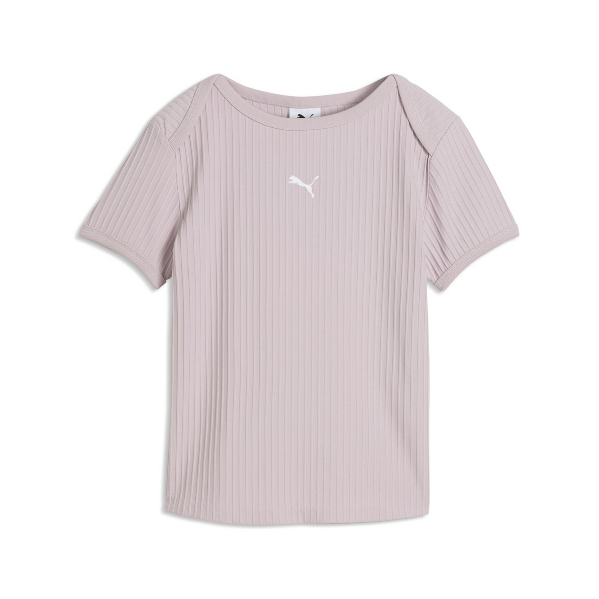 ESS RIBBED SLIM SHORT TEE 